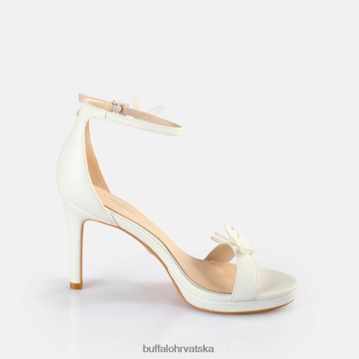 bijela Buffalo mary sandale s leptir petom |sandale TDD6T278